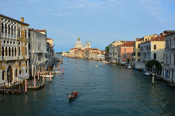 Fototapeta na wymiar Canal grande in Venice