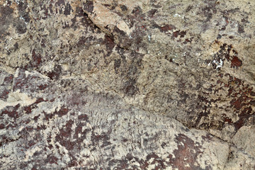 Texture on the surface of rock