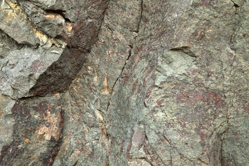 Texture on the surface of rock