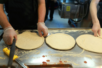 Pizza Making at Pizzeria