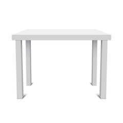 White table.