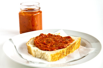 Bulgarian homemade chutney