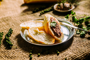 Vietnamese breads with paté