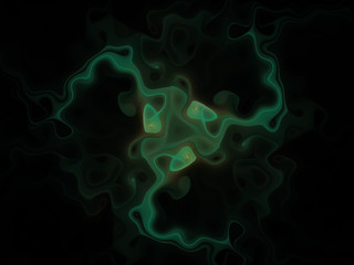 surreal futuristic digital 3d design art abstract background fractal illustration for meditation and decoration wallpaper