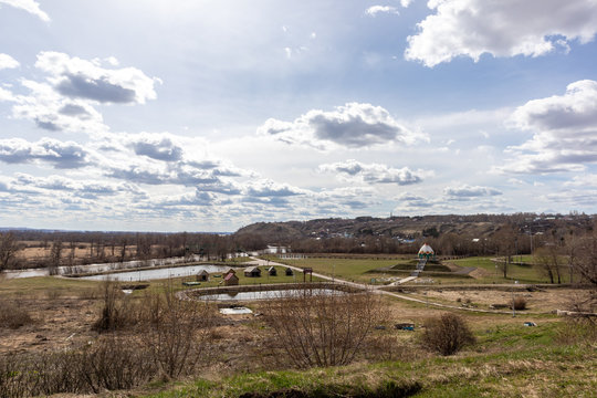 View from  the window of Ivan Shishkin House