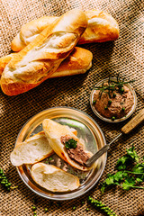 Vietnamese breads with paté
