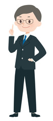 ビジネスマン　ミドル