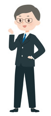 ビジネスマン　ミドル