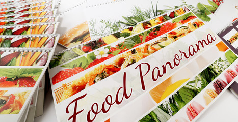 Publish self made Food Photography Calendars with a Calendar Printing Service - Panorama