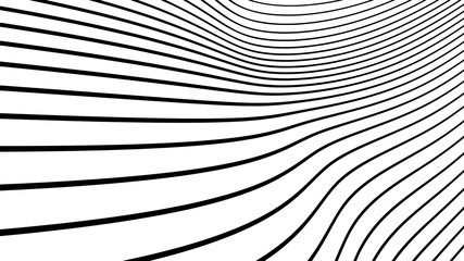 Abstract background, modern pattern with wavy lines, vector illustration