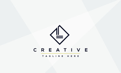 Abstract Monogram letter L Logo icon design concept. Minimalist L LL creative initial based Vector template. Graphic Alphabet Symbol for Corporate Business Company Identity.