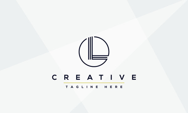 Abstract Monogram letter L Logo icon design concept. Minimalist L LL creative initial based Vector template. Graphic Alphabet Symbol for Corporate Business Company Identity.