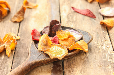 Gemüsechips Kartoffelchips Chips Gemüse Kartoffeln