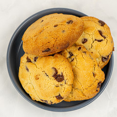 Cookie homemade fresh on plate