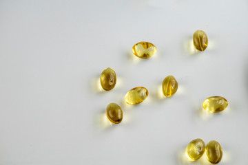 Tablets and capsules, medications, medical backgrounds.