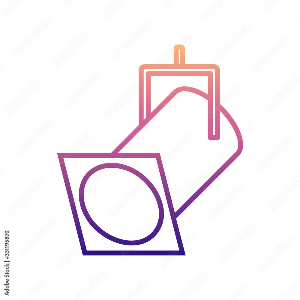 Poster ceiling light for the stage nolan icon. simple thin line, outline vector of spotlight icons for ui a