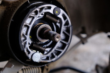 Rear Brake System  Motorcycle  Auto Brake Caliper