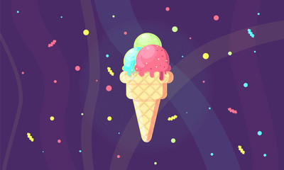 ice cream illustration