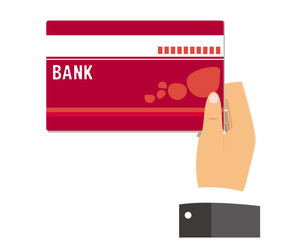 通帳 銀行 お金 一万円 カード キャッシュカード Wall Mural Nisi