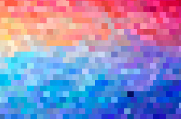 red and blue abstract vector background. Simple pattern.