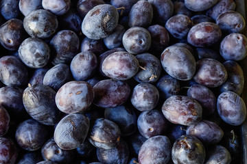 Fresh fruits for sale at street market