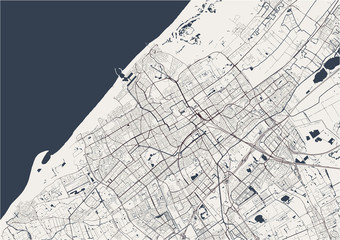 map of the city of the Hague, Den Haag, Netherlands - 331203017