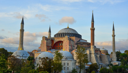 Fototapeta na wymiar Hagia Sophia (Church of the Holy Wisdom)