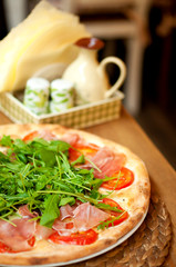 pizza z rukola 