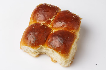 russian donut pampushka baked fresh for borstch