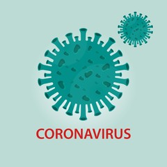 Illustrations concept coronavirus COVID-19. virus wuhan from china. Vector