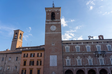 Fabriano, Marches, Italy: historic buildings