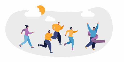 Modern Flat design people and Business concept for Smart Workout, easy to use and highly customizable. Modern vector illustration concept, isolated on white background.