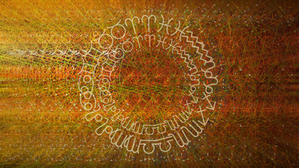 Astrology Horoscope Pattern Texture Background , Graphic Design