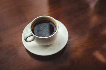 delicious coffee drink in your hands during quarantine