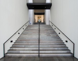 stairway in modern building