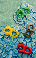 maschere e coriandoli