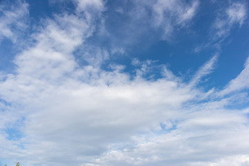 Fototapeta premium Blue sky and clouds