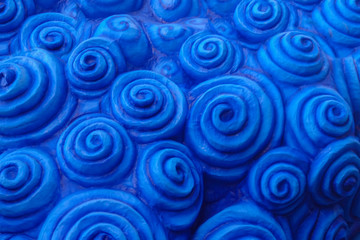 sfondo girandole blu - 6747