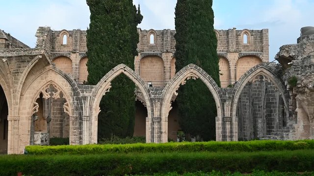Bellapais Kybele Village and Abbey in northern Cyprus