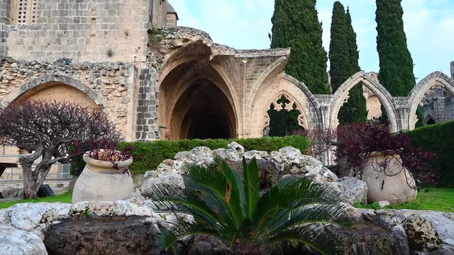 Bellapais Kybele Village and Abbey in northern Cyprus