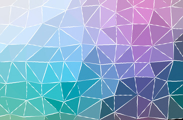 Abstract illustration of blue and purple White lines paint background