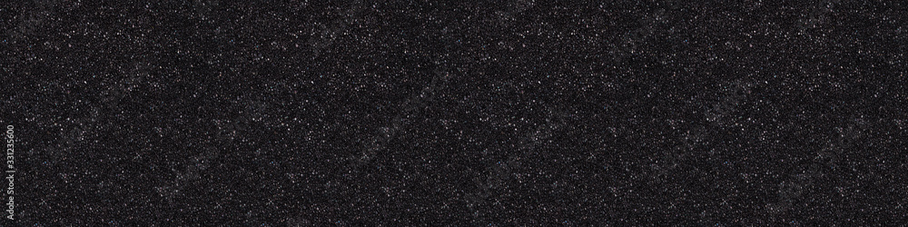 Poster black sponge with artificial diamonds. seamless texture. background for design