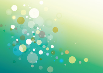 abstract background with bubbles