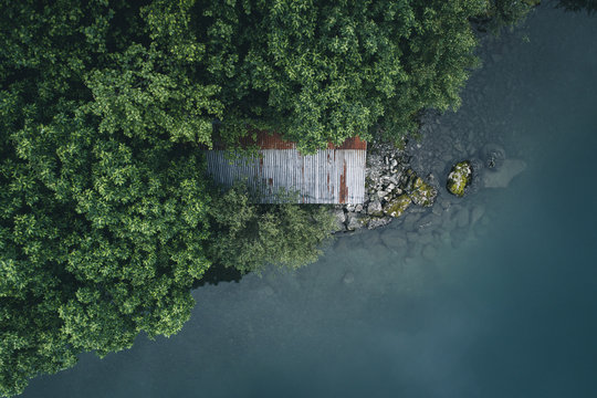 Boathouse From Above