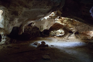 Caves in the vicinity of Varadero. Cuba