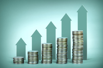 money growth,investment concept
