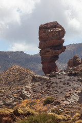 Amazing rock formations of the Teide National Park (World Heritage Site), Tenerife, Canary Islands,...