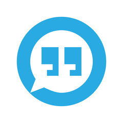 Obraz premium Innovative vector basic quotation marks template in quotes against the White backdrop.