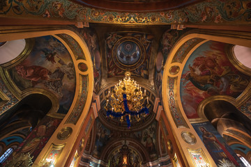 Fototapeta na wymiar Church in irkutz, Russia.