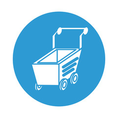 shopping cart commercial block style